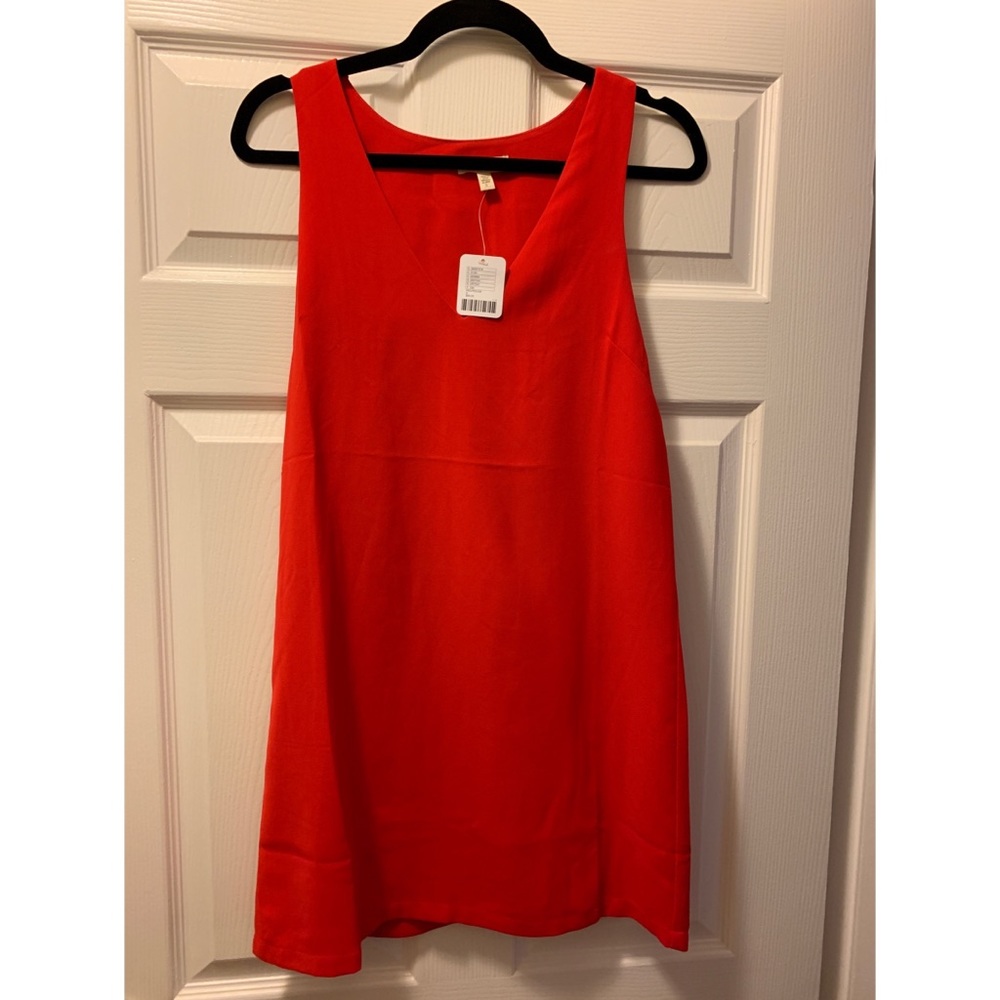 Urban outfitters red cutout back mini dress NWT